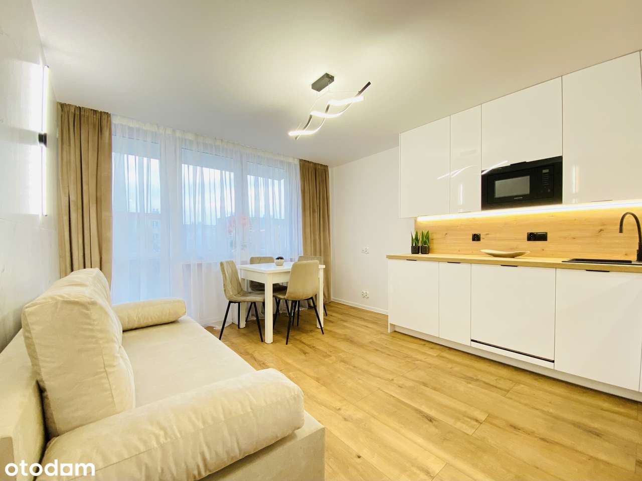 Świeżo wyremontowane mieszkanie 3-pokojowe na osiedlu Chrobry - Pełny obrazek: 2/9