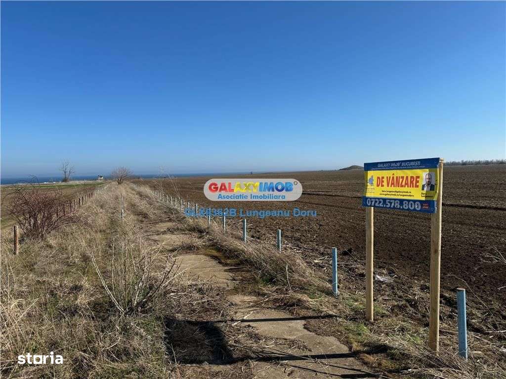 Teren intravilan 47.400 mp, Vama Veche, 200 m de Marea Neagra - Imagine principală: 2/14