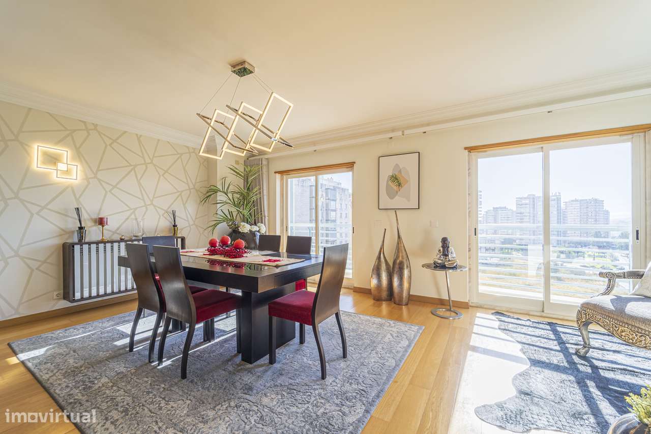 Apartamento T4 com Vista Rio no Alto do Restelo, Belém – 262 m²-5