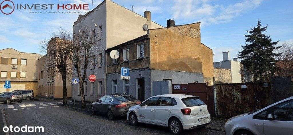 działka z domem w Centrum Wrześni-0