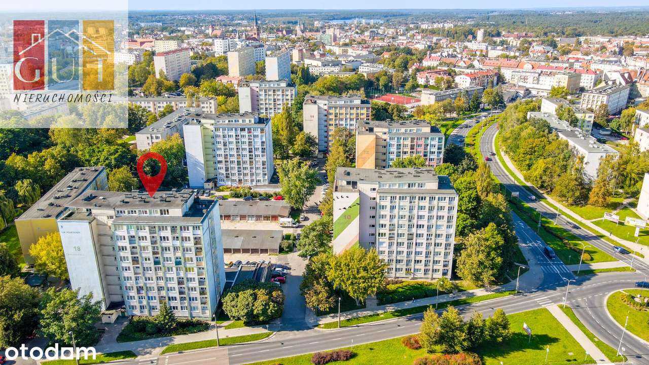 Na sprzedaż: 2-pokojowe mieszkanie na parterze 47,3 m², os. Pojezierze-13