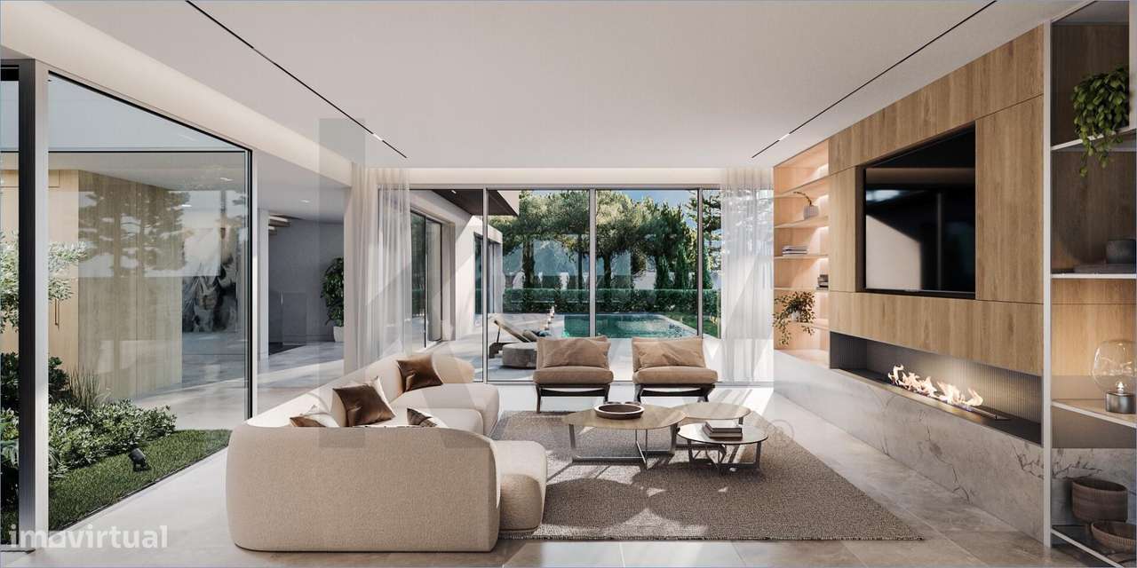 Lote com Projecto Aprovado na Herdade da Aroeira - Grande imagem: 5/9