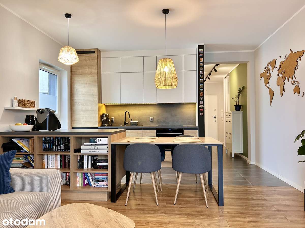 Gotowe do zamieszkania 2 pokoje, klimatyzacja, ostatnie piętro, loggia