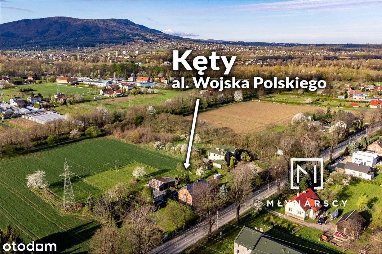 Działka z widokiem na góry! Zamieszkaj w Kętach!