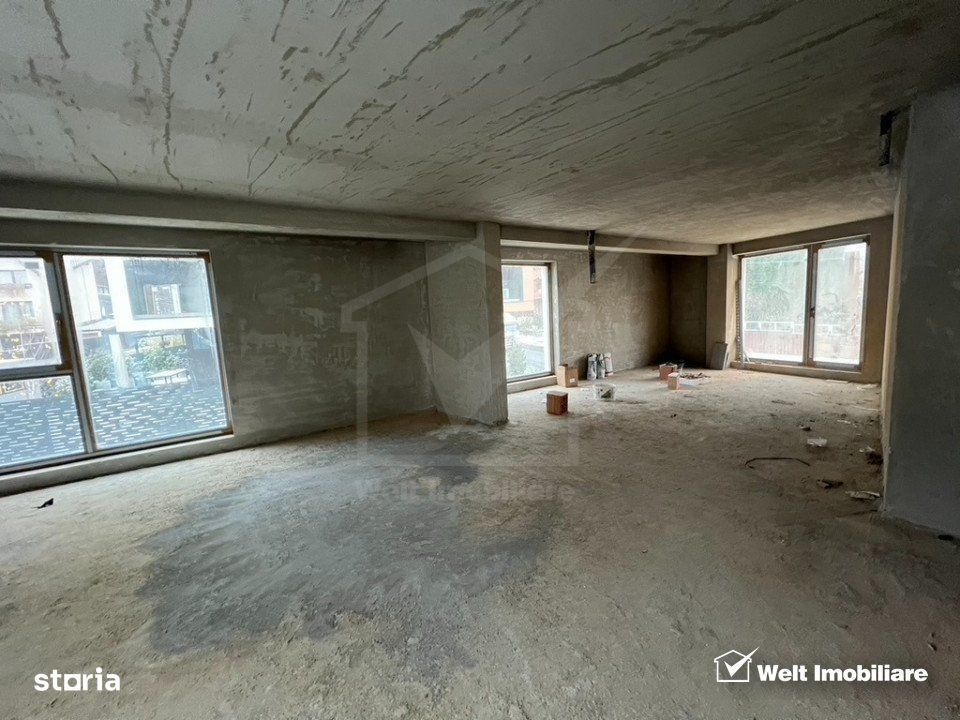 Spatiu birou in bloc nou construit, 91 mp, zona Grigorescu-Taietura Tu