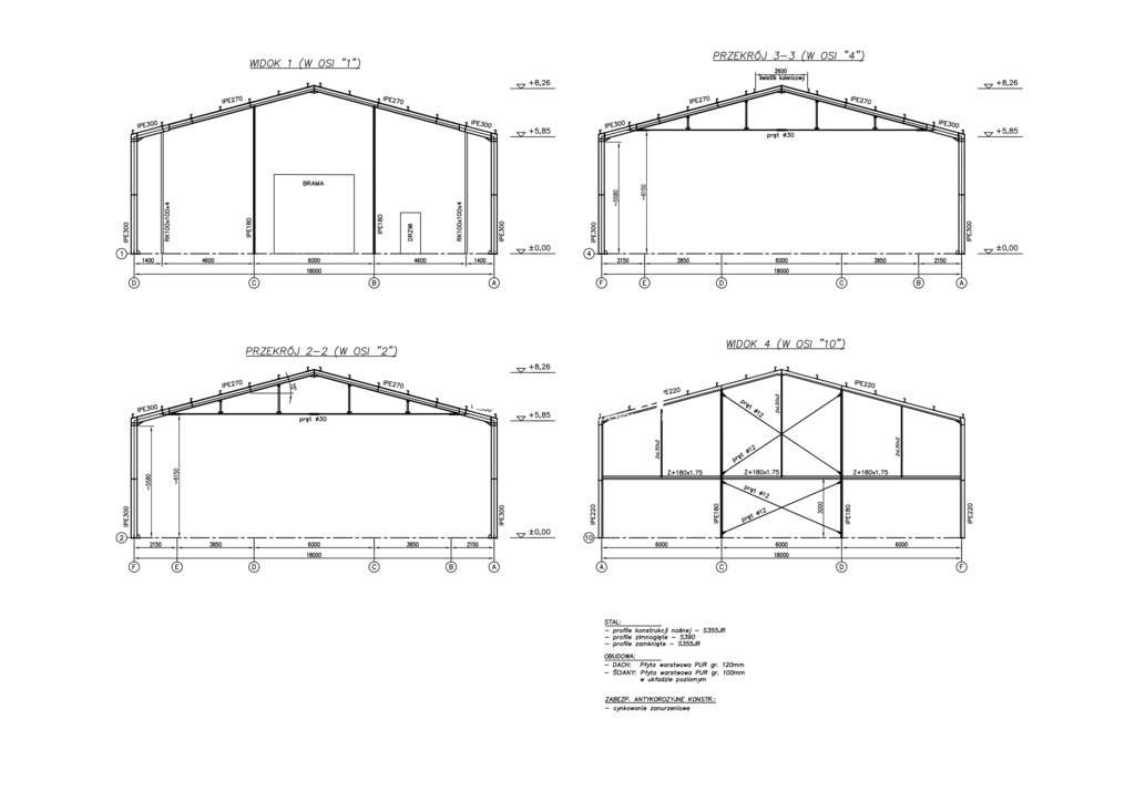 Nowa hala z biurem, parking TIR, przy 801 - Pełny obrazek: 4/5