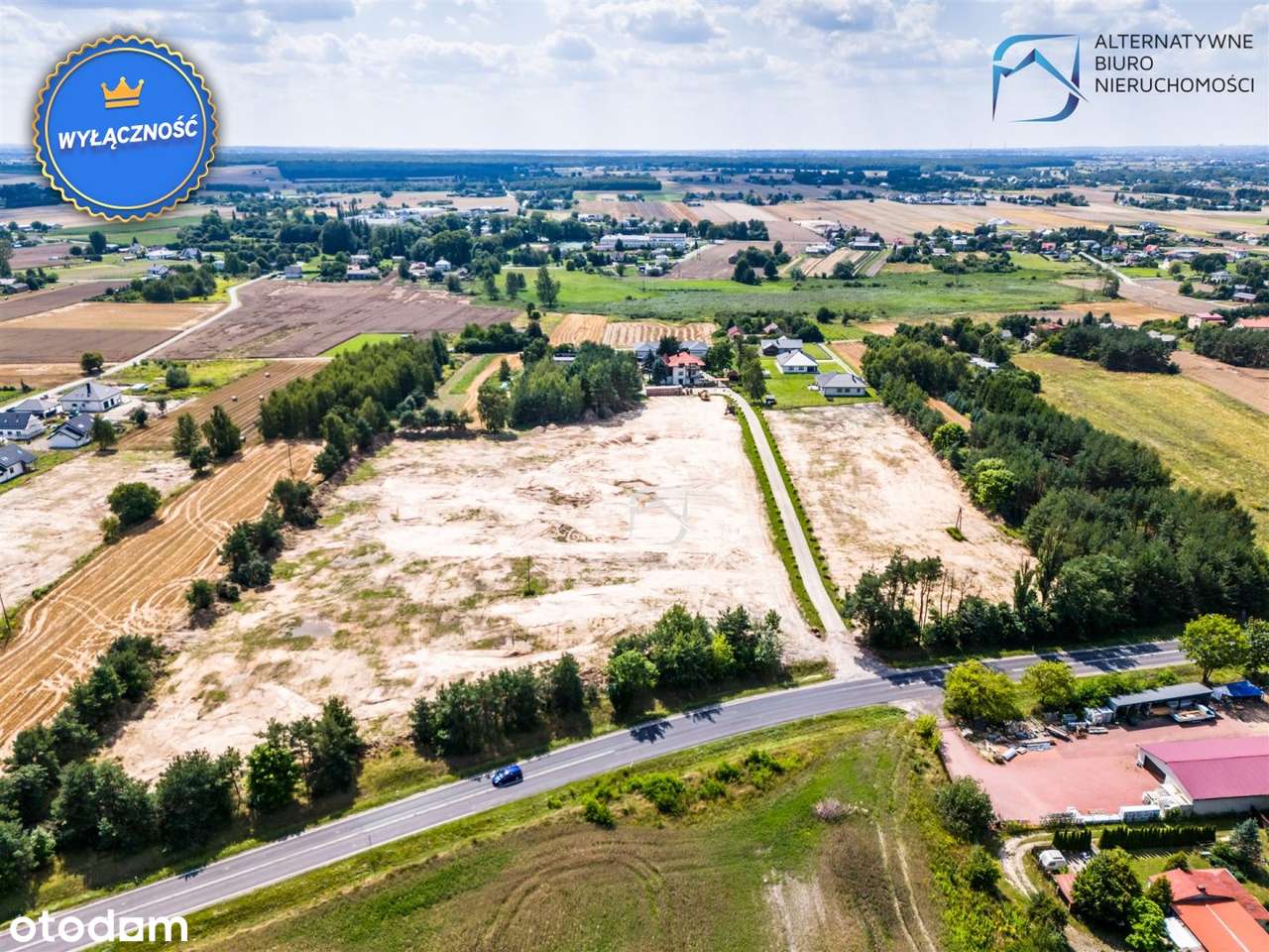 Działki usługowe - Łuszczów Pierwszy gm. Wólka - Pełny obrazek: 5/20