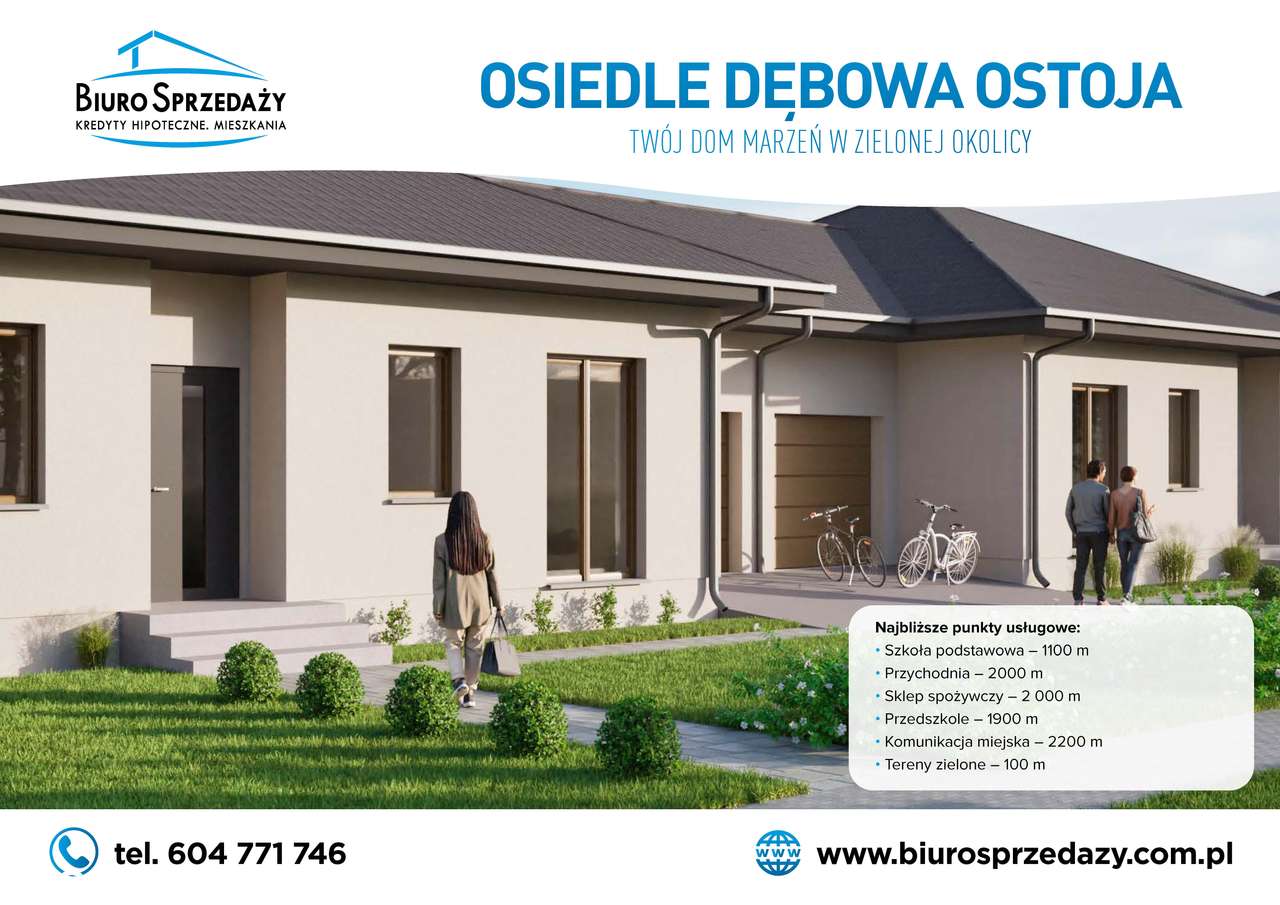 BLIŹNIAK Z DUŻĄ DZIAŁKĄ+GARAŻ+PODJAZD - Pełny obrazek: 4/10