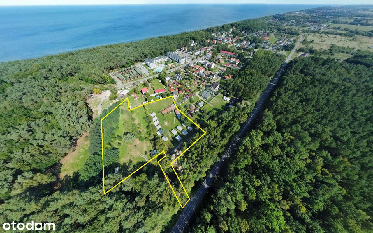 Pobierowo. Grunt 260m od plaży z pozw. na bud. 236 apartamentów! - Pełny obrazek: 5/6