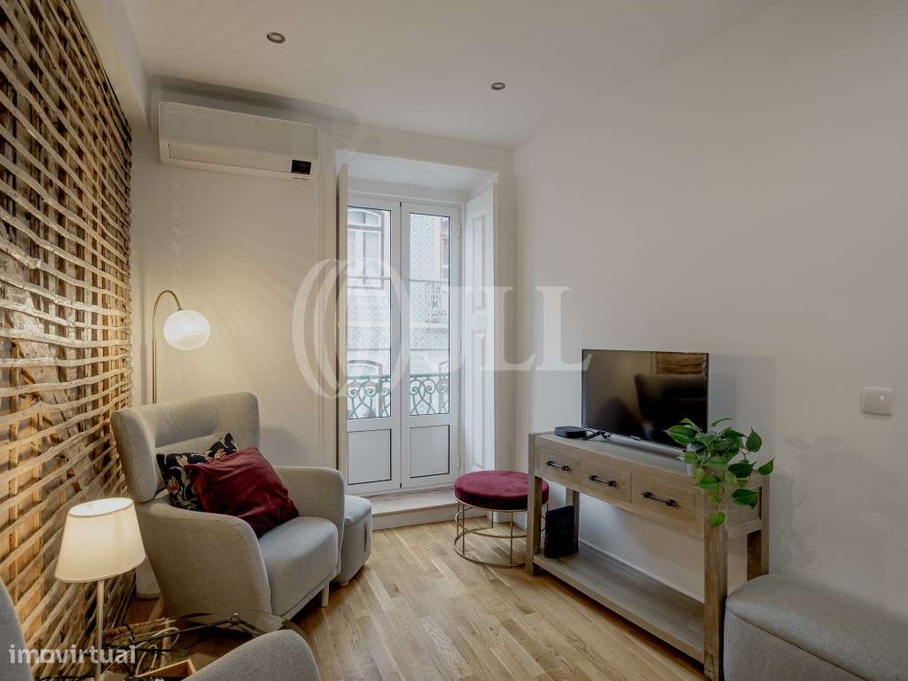 Apartamento T2 mobilado no Príncipe Real, em Lisboa - Grande imagem: 2/18