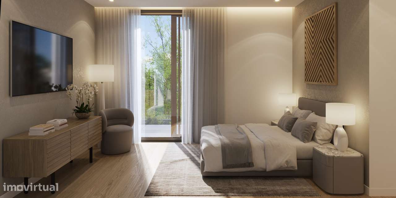 Moradia T4 com piscina, garagem e vista jardim-23