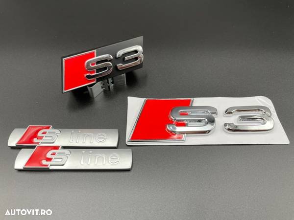 Set embleme Premium Audi S3 - 1