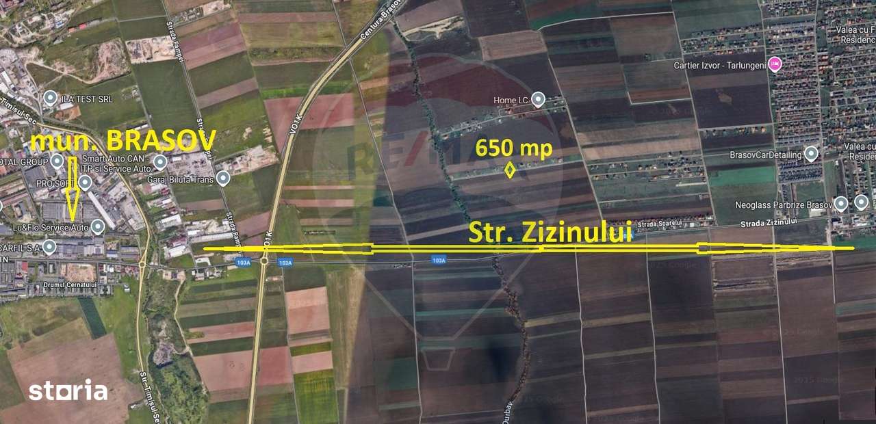 Teren 650mp Sacele - Gata de Construit | Apă și curent -Schimb! - Imagine principală: 5/6