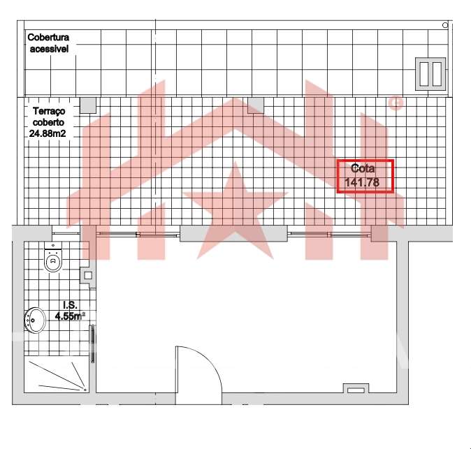 Apartamento T1 + T0 / Varanda com Churrasqueira / Boa Vista-13