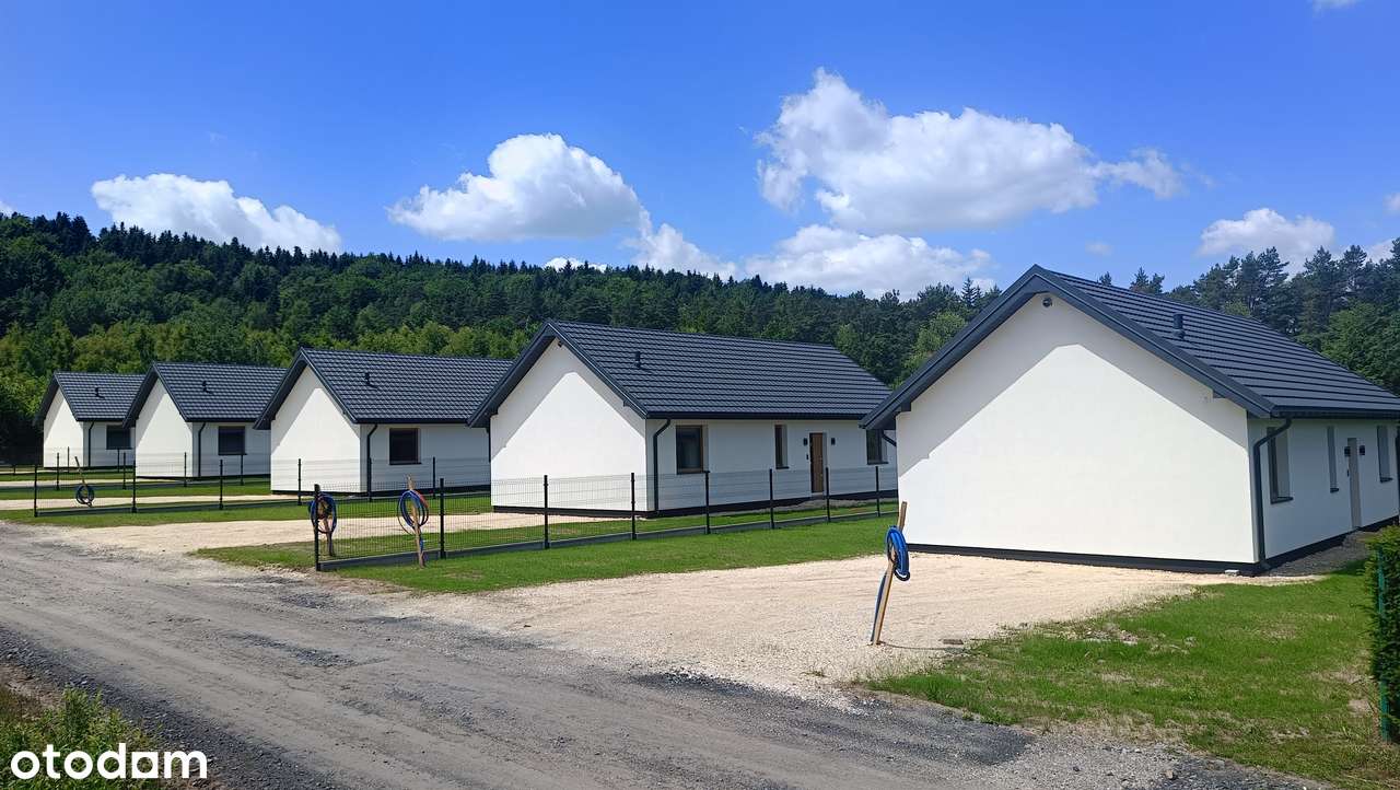 Dom Parterowy 84m2 działka 600m2 , instalacja elektryczna antresola