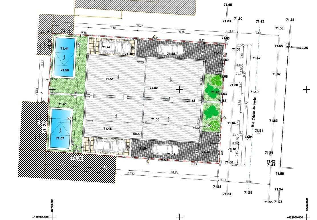 Moradia Bi-Familiar com Piscina- 2 Fracções T4 - Grande imagem: 2/14