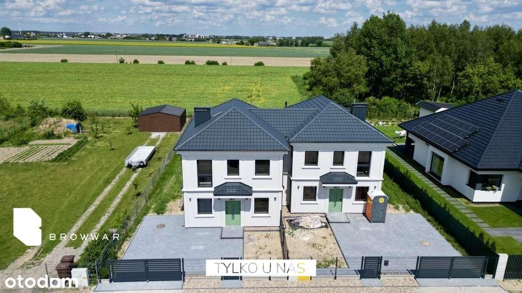 Dom bliźniaczy w standardzie premium 117m2 Garby-0