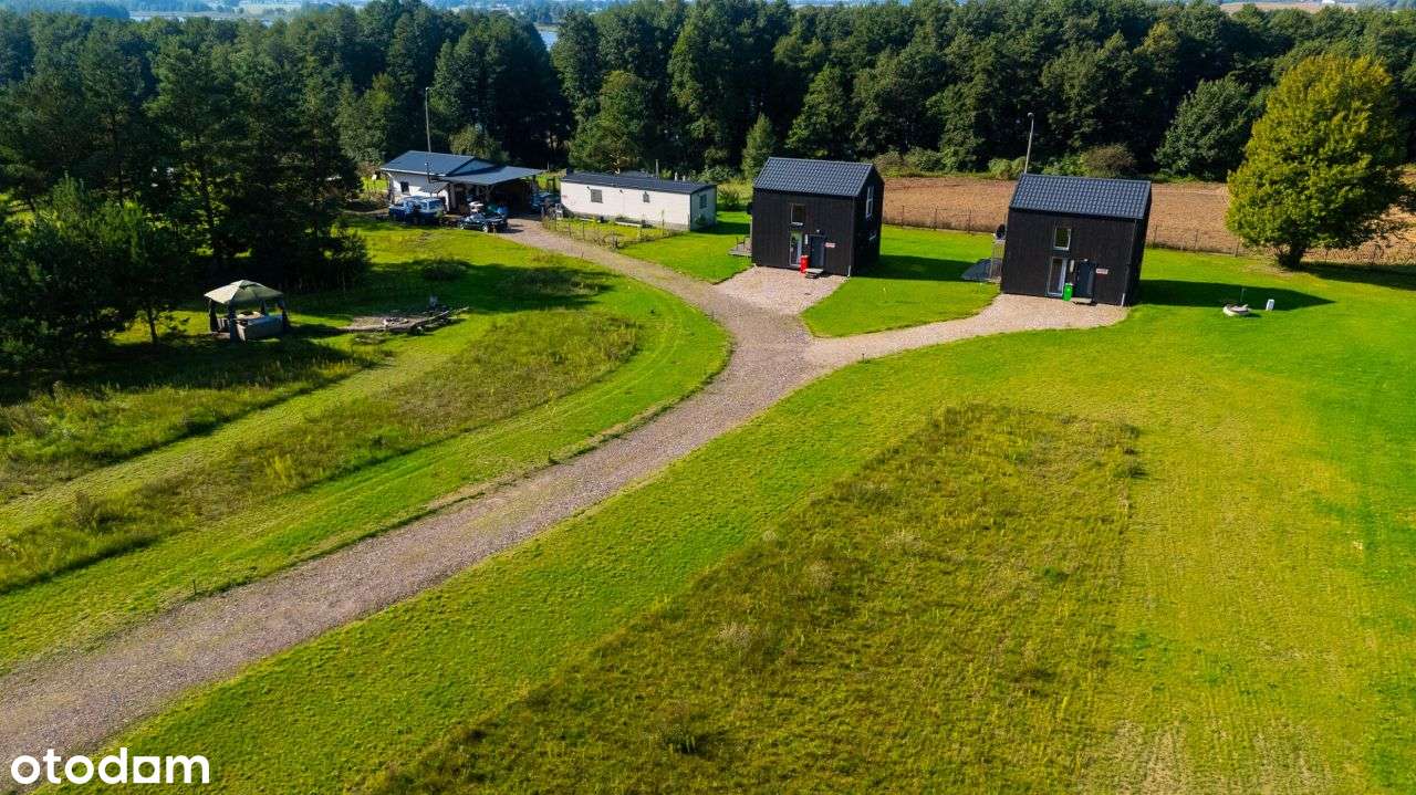 Działka z domkami bezpośrednio nad Jeziorem Trupel-4