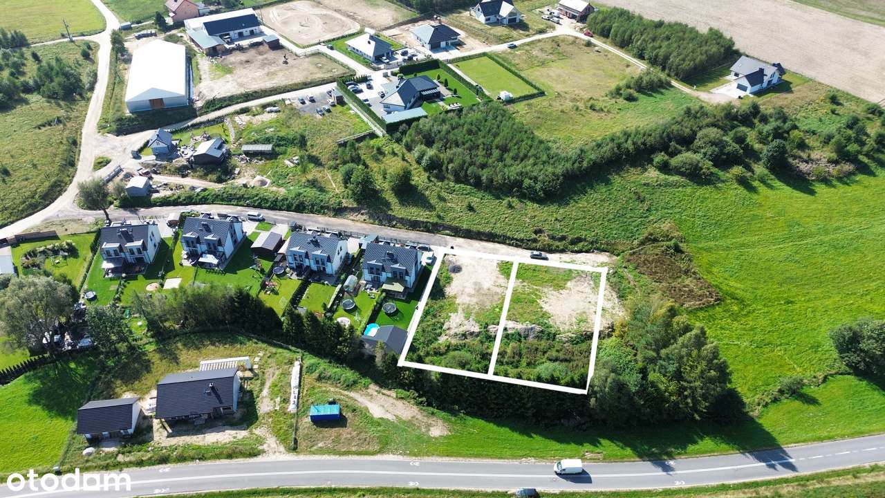 Gowino,  działka z MPZP zabudowa bliźniacza-3
