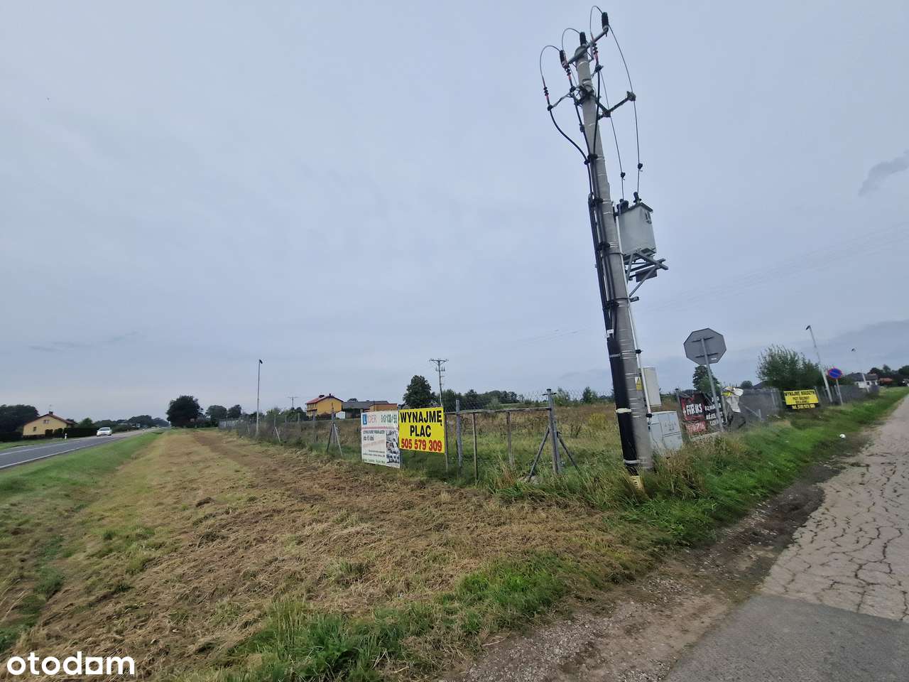 Działki Osipy Lepertowizna przy DK 66 na inwestycję, działalność - Pełny obrazek: 1/2