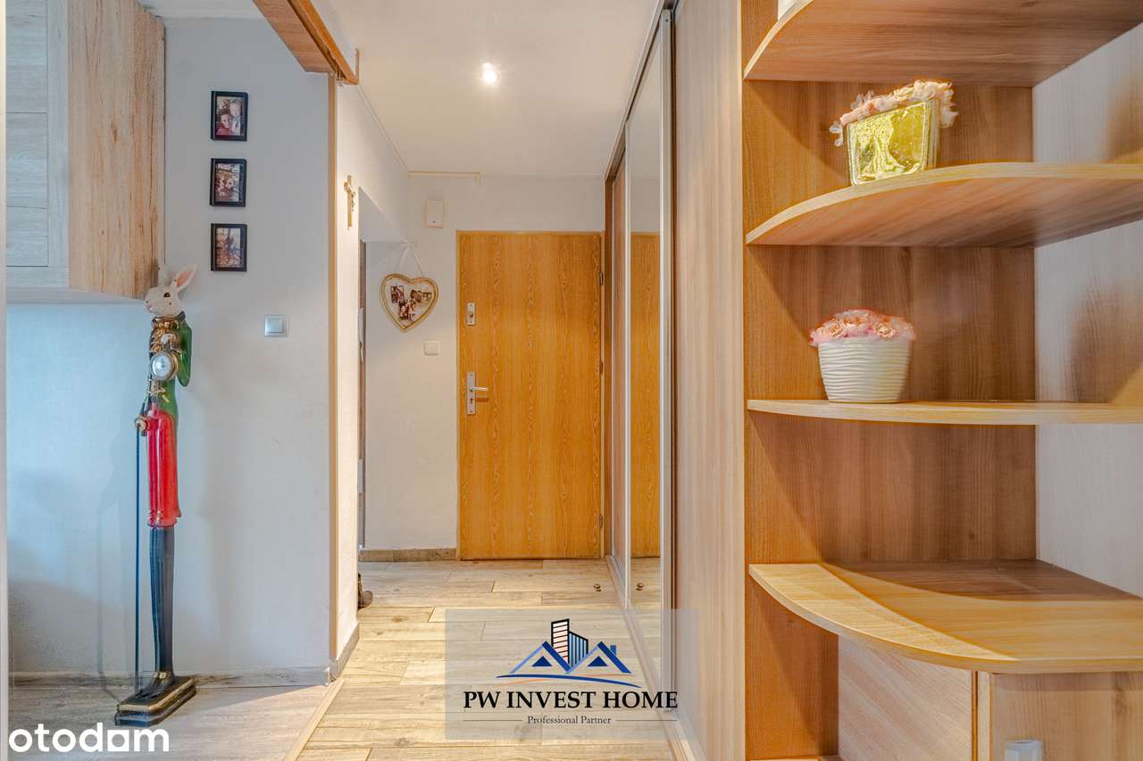 Mieszkanie 3 pokojowe, parter, loggia, Piasty-13