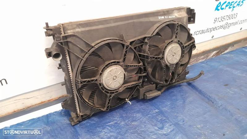 RADIADOR VENTILADOR ORIGINAL | SAAB 9.3 93 9-3 ESTATE E50 1.9 TID Z19DTH; - 4