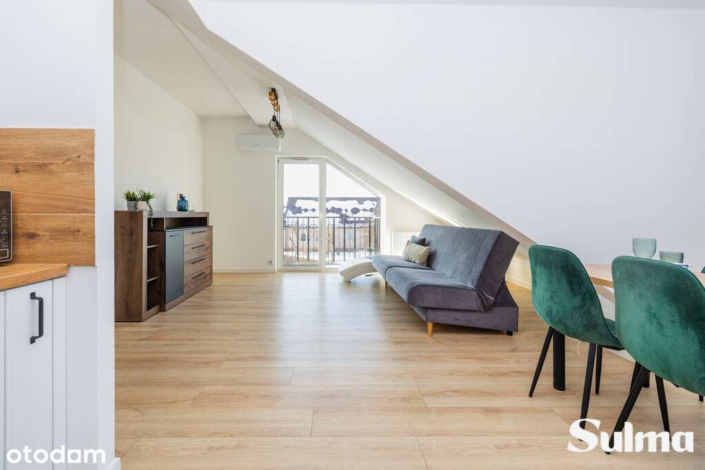 2-pokojowe mieszkanie z dużym balkonem na Ruczaju-3