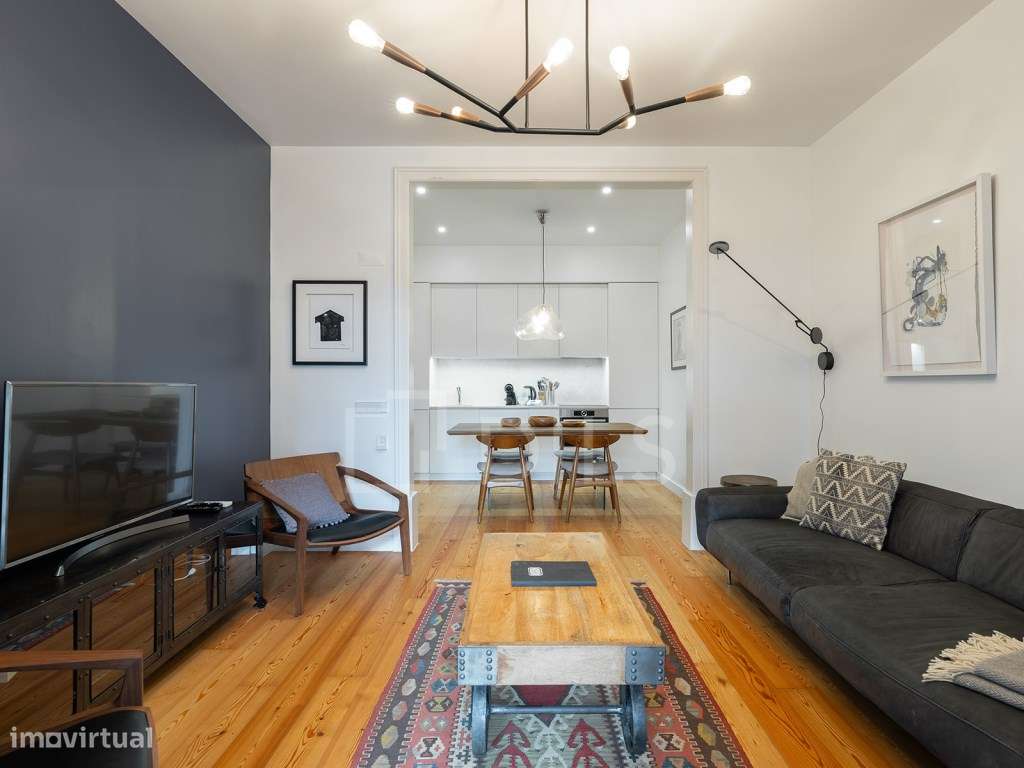 Apartamento T2 Lisboa com pátio privativo e piscina em condomínio - Grande imagem: 5/20