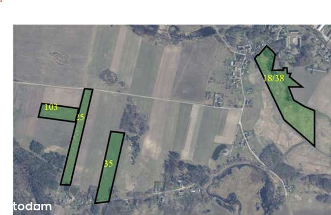 grunt rolny niezabudowany 17,9408 ha Cetyn - Pełny obrazek: 1/3