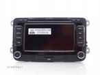 RADIO RADIOODTWARZACZ NAVI NAWIGACJA CD SD SKODA SUPERB II 2 3T 3T0035680A - 2