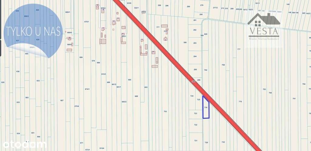 Działka budowlana blisko Bełżyc, Jaroszewice - Pełny obrazek: 5/7