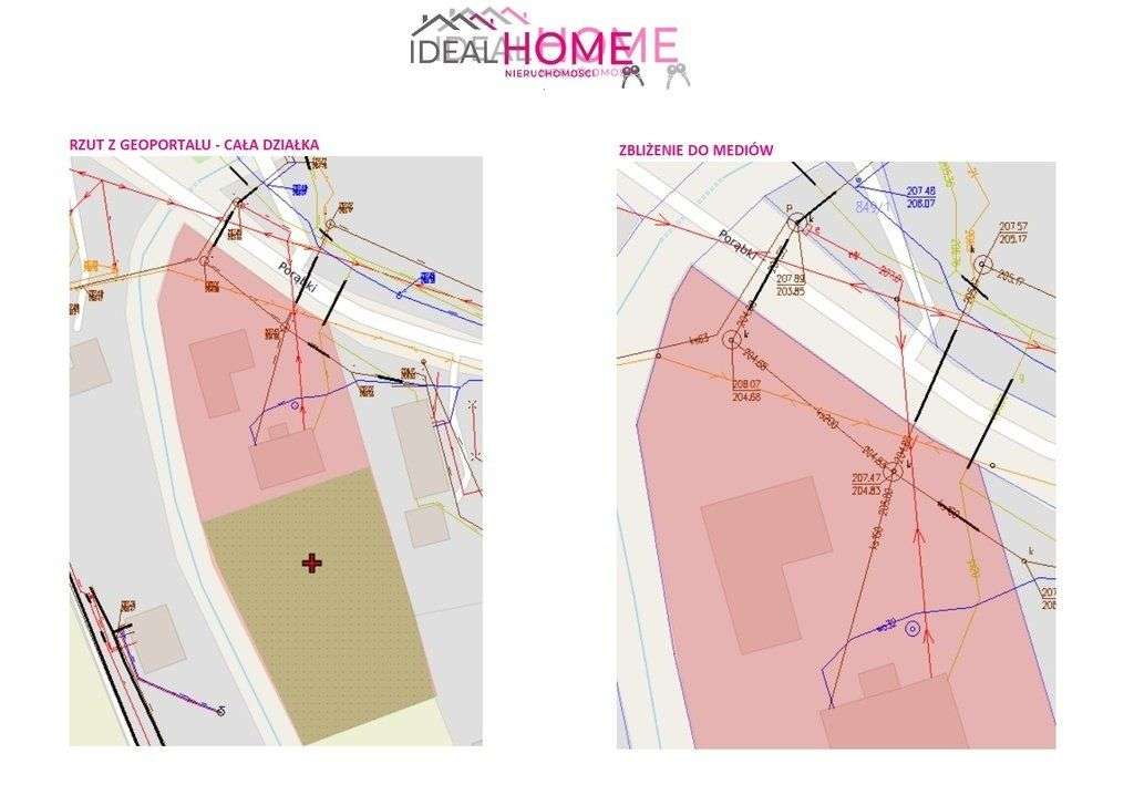Działka z domem na sprzedaż - Rze. ul. Porąbki-2