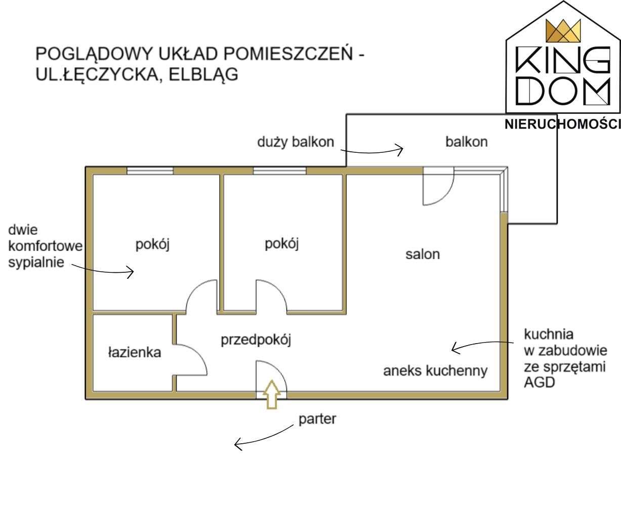 Nowoczesne 3-pokojowe mieszkanie na parterze-19