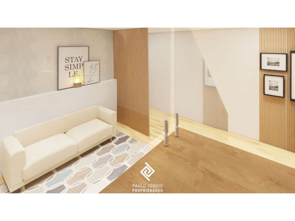 Apartamento T1+1 Duplex no centro de Viana do Castelo - Grande imagem: 4/14