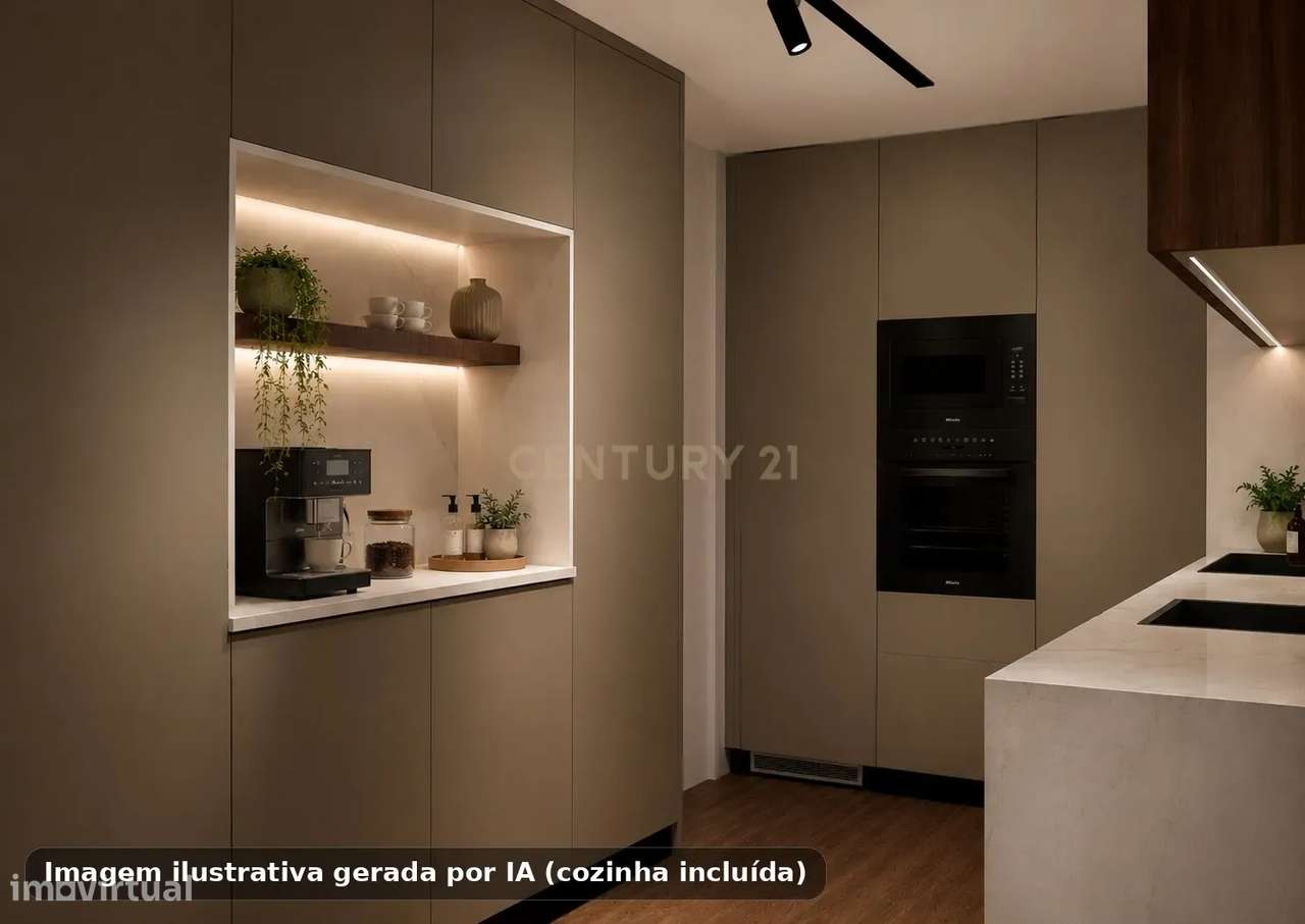 T4 Duplex com vista mar em Espinho-10
