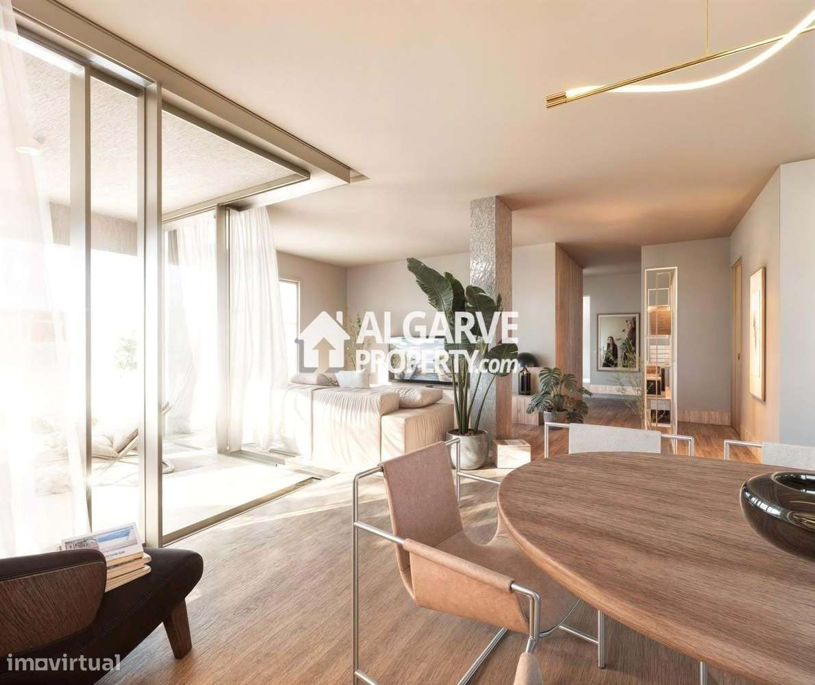 Apartamento T3 Duplex em Faro com vistas e acabamentos de luxo - Grande imagem: 2/26