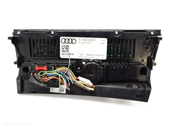 Panel klimatyzacji Audi A4 B8 A5 8T Q5 - 4