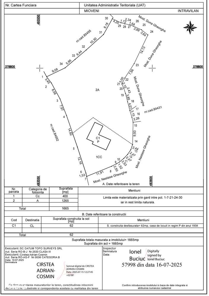 Casa Faget, Mioveni, teren 1665 mp, toate utilitatile, la asfalt-9