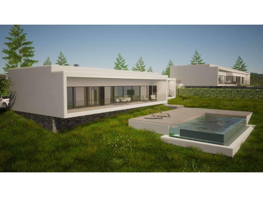 Moradia moderna com vistas para a serra dos candeeiros - Grande imagem: 5/23