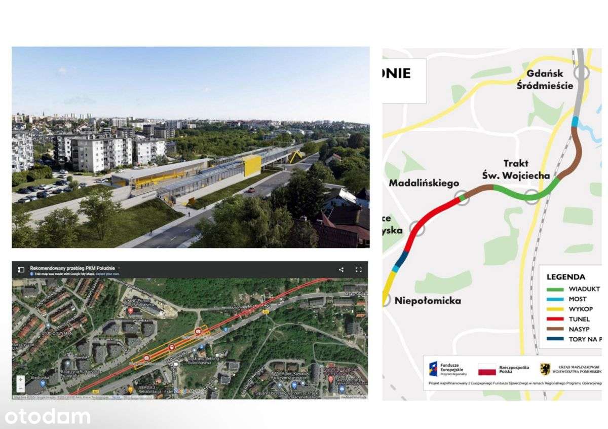 Grunt pod zabudowę mieszkaniowo-usługową Gdańsk-7