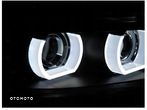 LAMPY LED XENON BMW E90 E91 09-11 DZIENNE RINGI 3D - 4