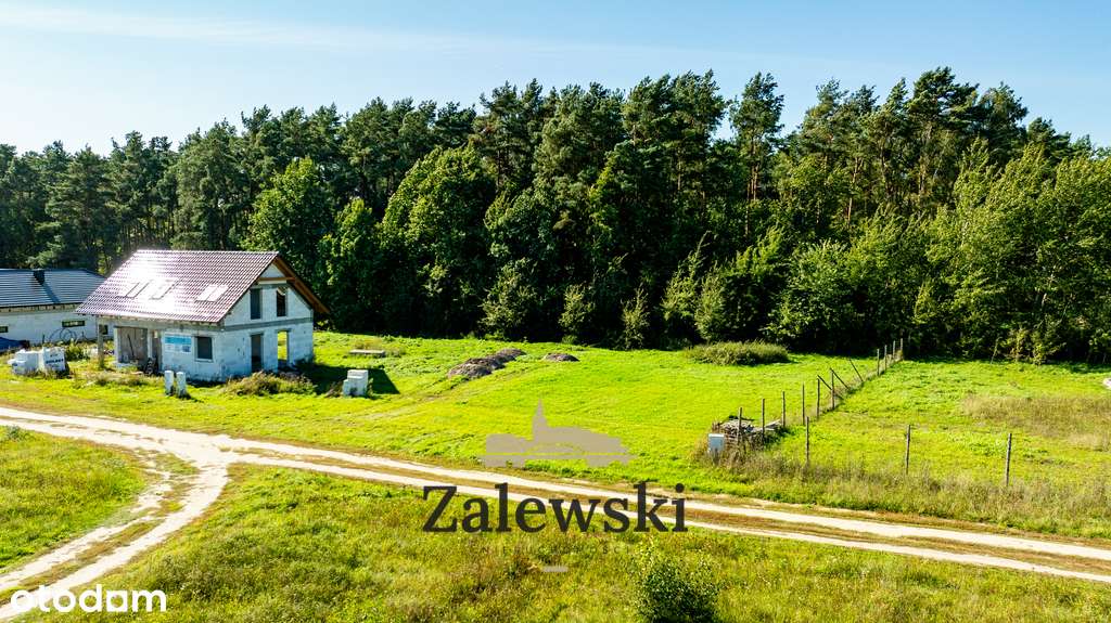 Działka 1154 m²na skraju lasu – Baczyna-4