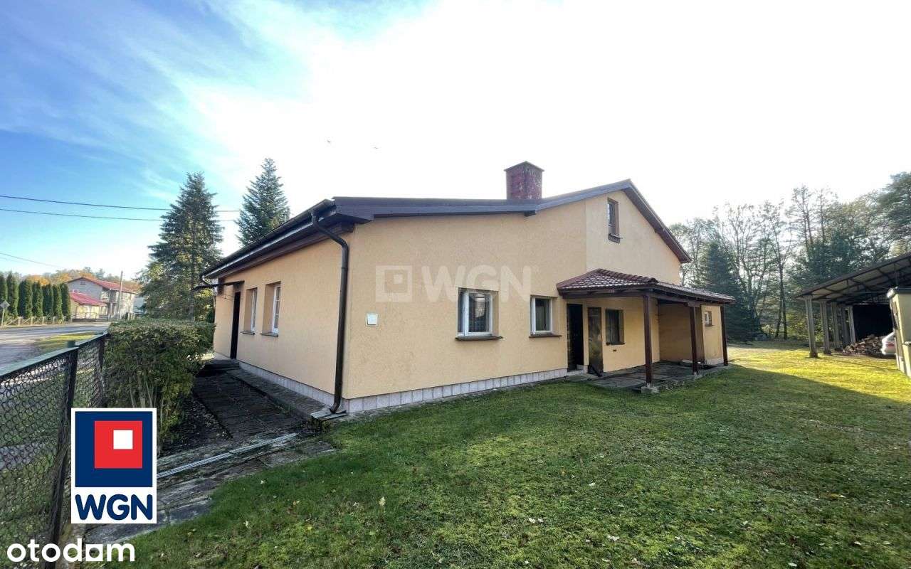 Dom, warsztat, hala mag., Barcino, działka 5000m2-7