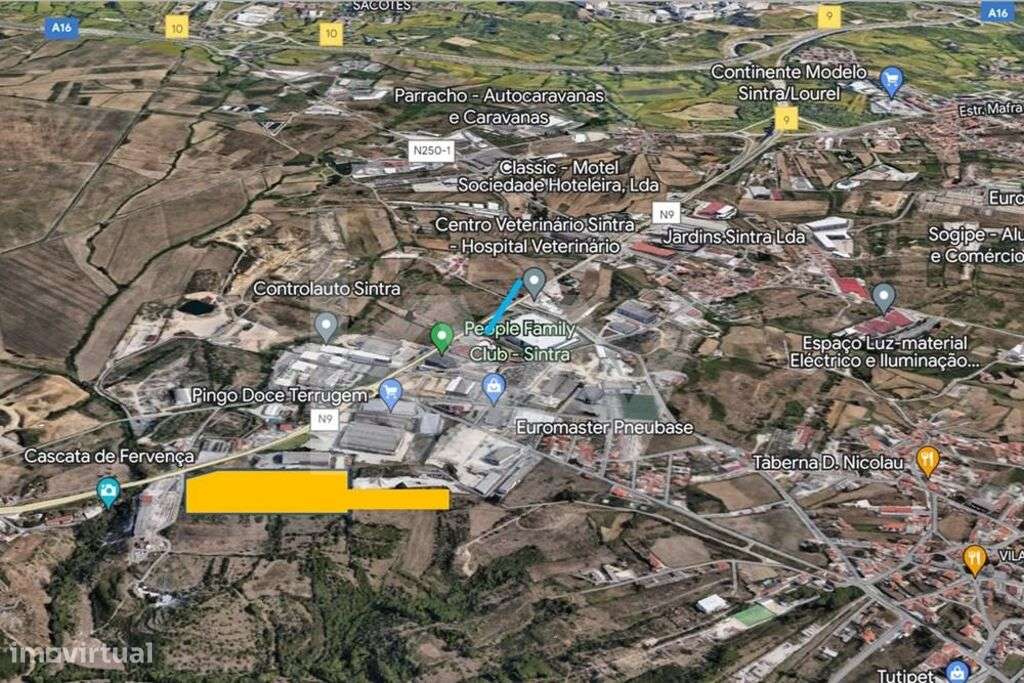 Terreno com 4,6 Hectares |Est Nac 9 Fervença -Sintra - Grande imagem: 4/12