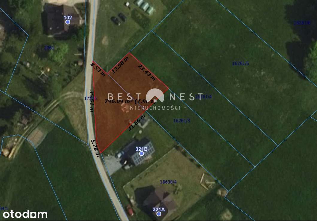 Działka w Glince z pięknym widokiem - Pełny obrazek: 5/5