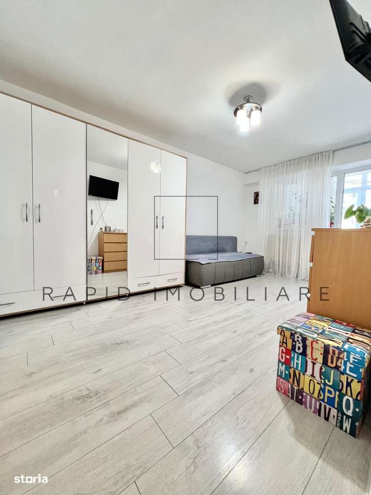 4 Camere - Îmbunatatit - Etaj 2 - 88 mp - 2 x băi - Orientare Rasarit