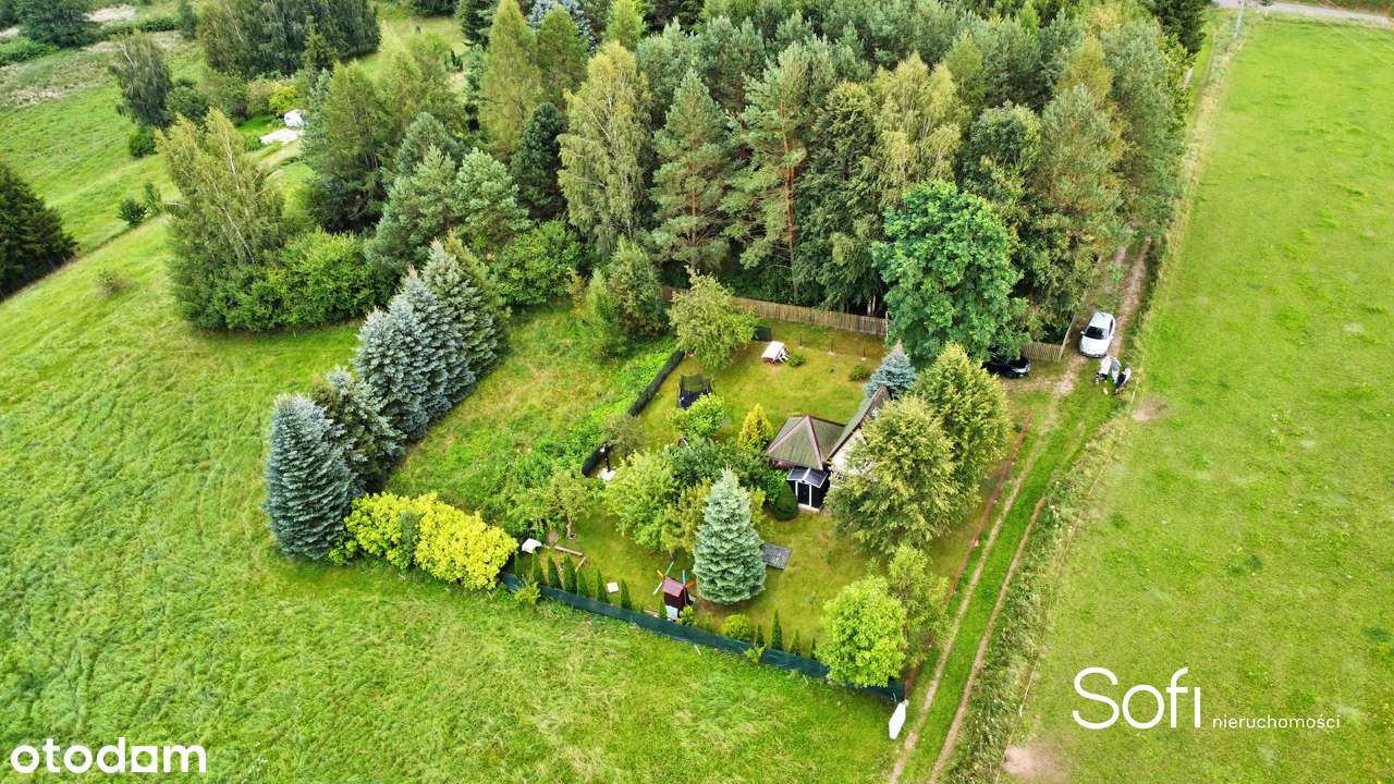 Wyjątkowa DZIAŁKA NAD J. SZELMENT WIELKI! Domek, Woda, Szambo, Prąd!-18