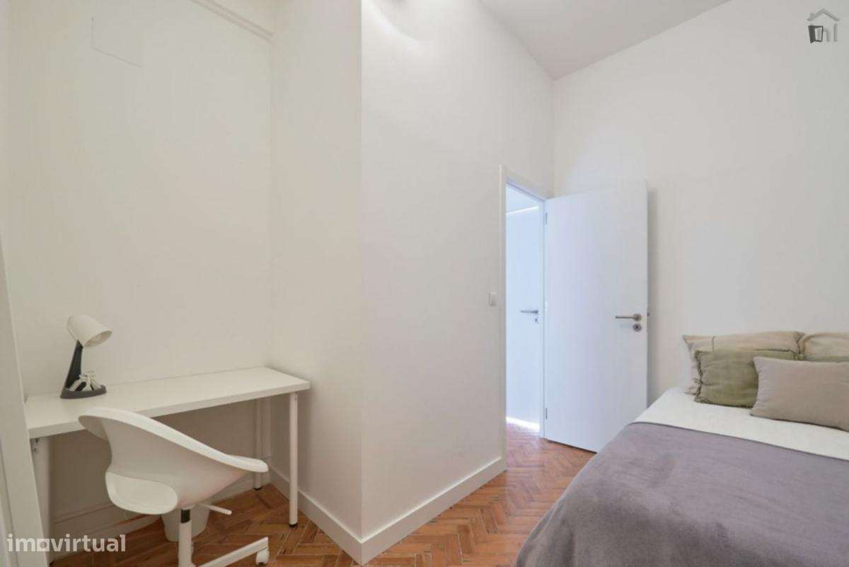 Quarto - localizado em Alameda Lisbon - Grande imagem: 3/10