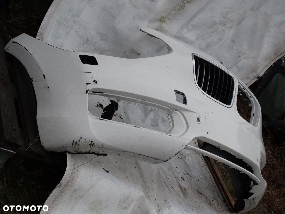 BMW F20 Zderzak przód spryski PDC Alpinweiss 300 biały - 3