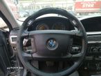 Volan Piele 4 Spite Gol Uzat pentru Retapitare BMW Seria 7 E65 E66 730 Facelift 2001 - 2008 - 1
